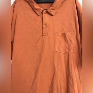 GAP Men's Rust Polo Shirt